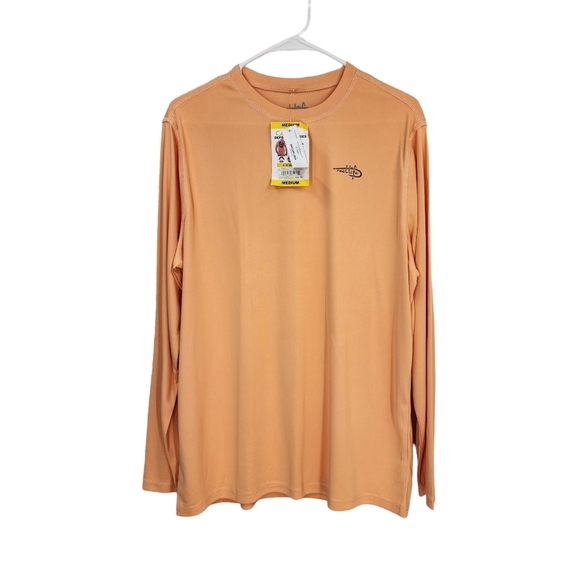 Reel Life Men's Sun Defender Long Sleeve UV Tee UPF 50 - M - Picture 2 of 9